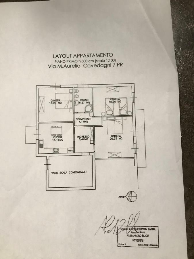 B&B Ospedale Maggiore Parma Affittacamere Exteriér fotografie
